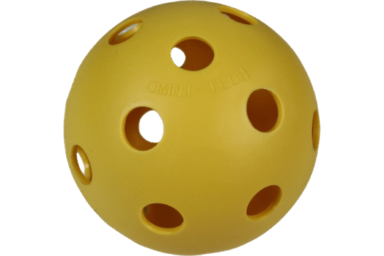 Indoor Pickleball - Mellow Yellow