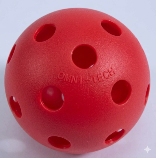 Indoor Pickleball - Red Corvette 4-Pack ($2.38 each)